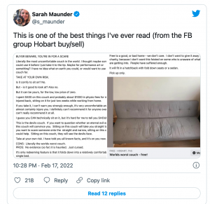 Nobodys Couch on Twitter