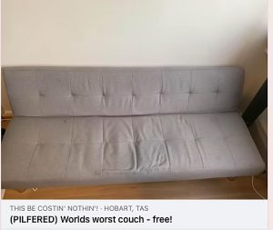 Nobody's couch
