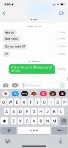SMSiquette