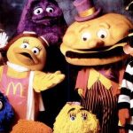 Hamburglar eyeing off Mayor McCheese for the ultimate heist