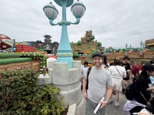 Ben at Universal Studios