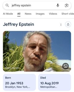 Jeffrey Epstein