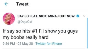 Doja Cat Tweet